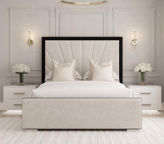 Osaka Upholstered Bedframe-Mr Slumber