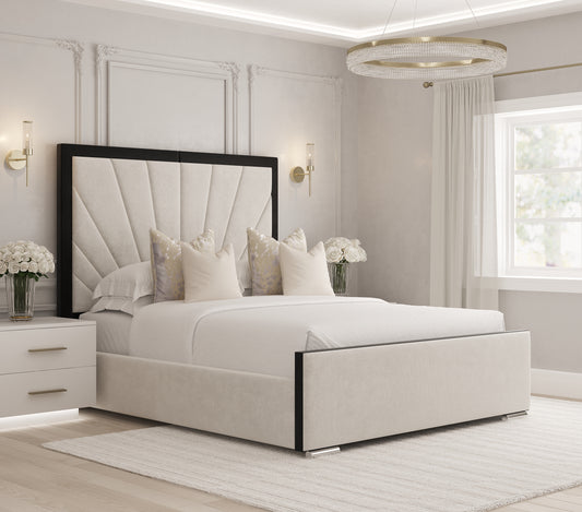 Osaka Upholstered Bedframe-Mr Slumber