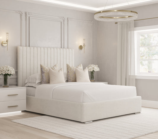 Oakley Upholstered Bedframe-Mr Slumber