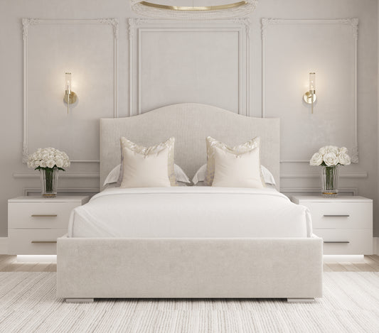 Everest Upholstered Bedframe-Mr Slumber