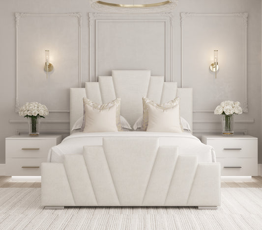 Michigan Upholstered Bedframe-Mr Slumber