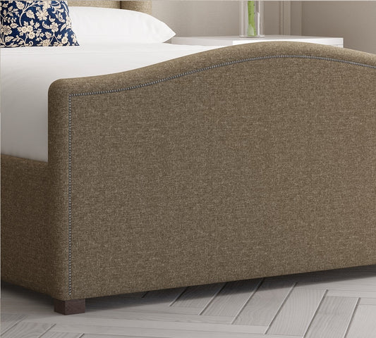 Atlas Upholstered Bedframe-Mr Slumber