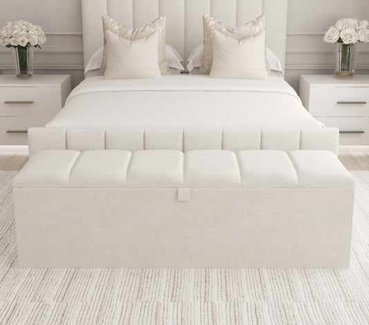 Hilton Ottoman Storage Box-Mr Slumber