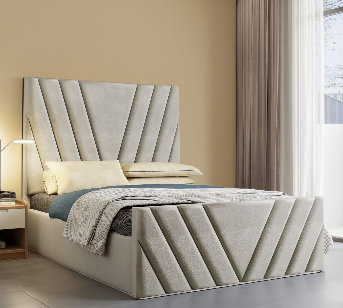Vermont upholstered bed