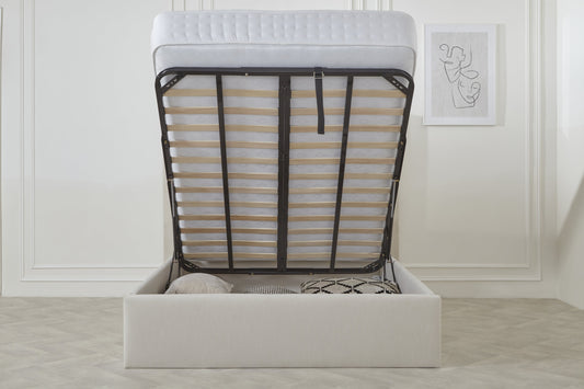 Copenhagen Upholstered Bedframe-Mr Slumber