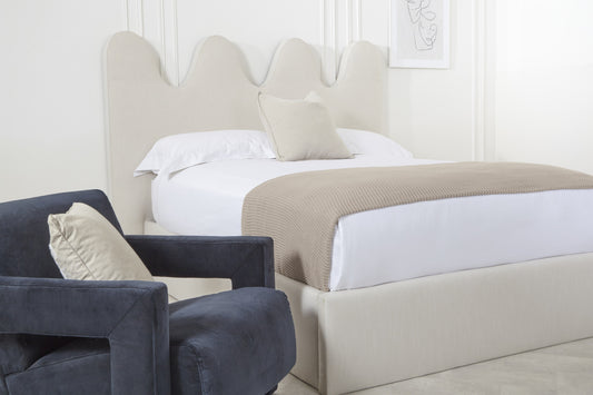 Duke Upholstered Bedframe-Mr Slumber