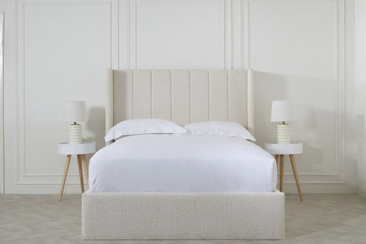 Lille Upholstered Bedframe-Mr Slumber