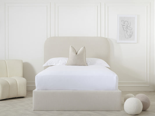 Soho Upholstered Bedframe-Mr Slumber
