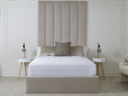 Valentina Upholstered Bedframe-Mr Slumber